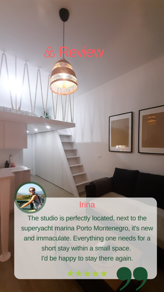 Airbnb guest in the Mini Condos review
